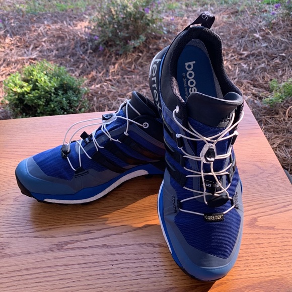 adidas Other - Adidas terrex 355 GORE-tex. Shoes endless energy men's blue black—size 11.5